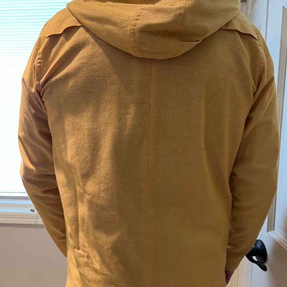 🛍️Ezekiel size Large Men’s Yellow casual jacket - Picture 2 of 3
